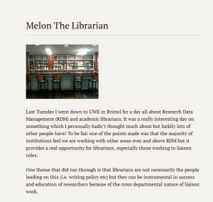 Melon the librarian